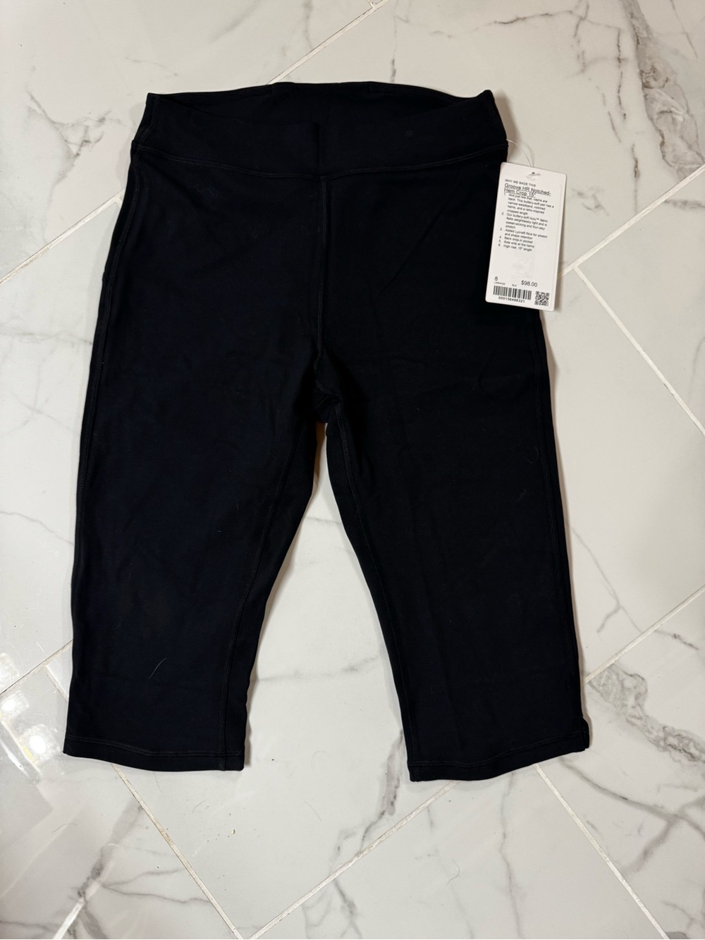 Lululemon black Capri Active Leggings
